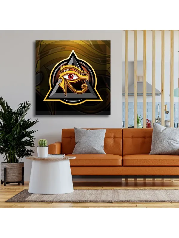 Tablou canvas Ochiul lui Horus – simbol egiptean — imaginea 3