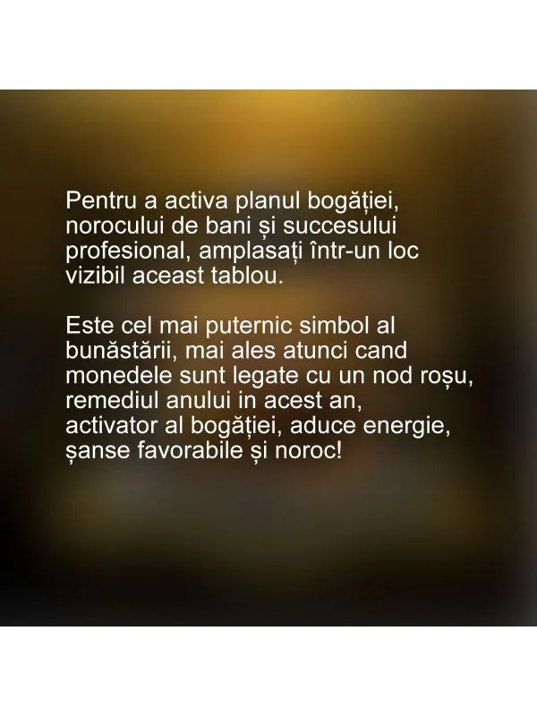 Tablou canvas Copacul cu monede – simbol feng shui al prosperității — imaginea 2