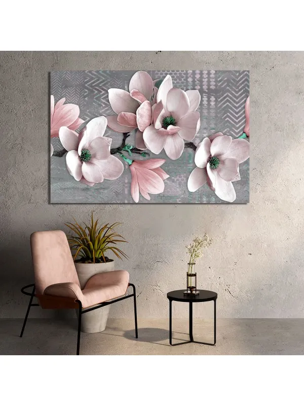 Tablou canvas Magnolia pasiunii – decor feng shui — imaginea 2