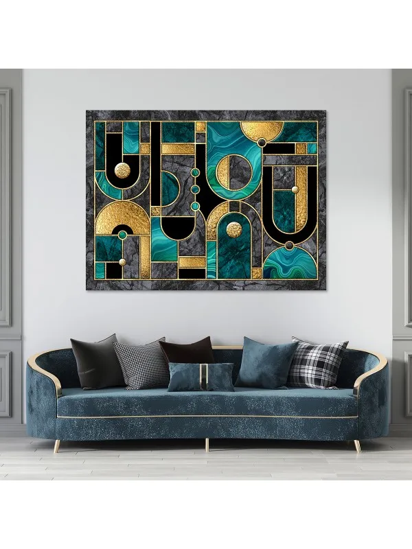 Tablou canvas Shapes – forme abstracte — imaginea 3