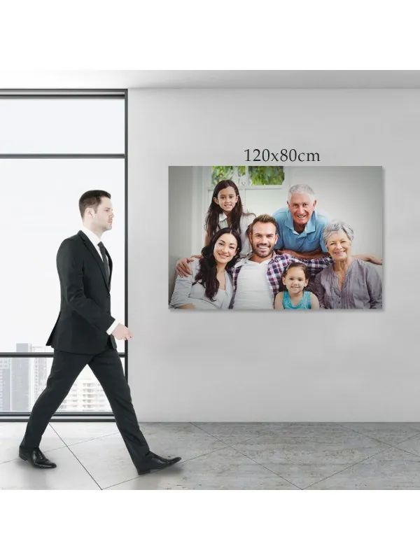 Tablou canvas personalizat cu poza ta – 120x80 cm (orizontal) — imaginea 2