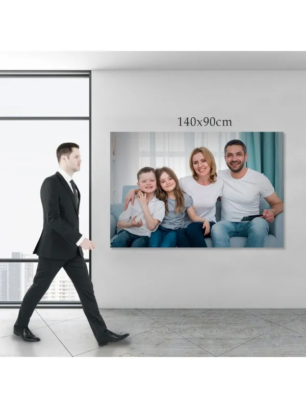 Tablou canvas personalizat cu poza ta – 140x90 cm (orizontal) — imaginea 2