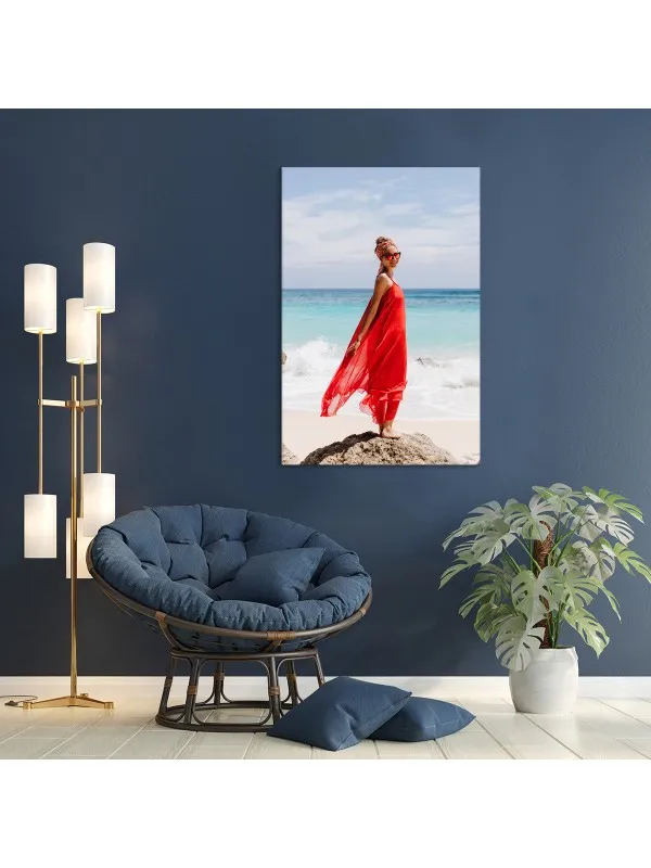Tablou canvas personalizat cu portretul preferat – 40x60 cm (vertical) — imaginea 3