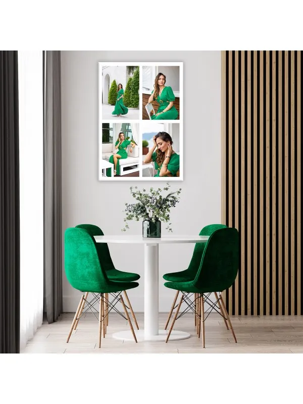 Tablou canvas personalizat colaj cu 4 poze – amintiri adunate — imaginea 3