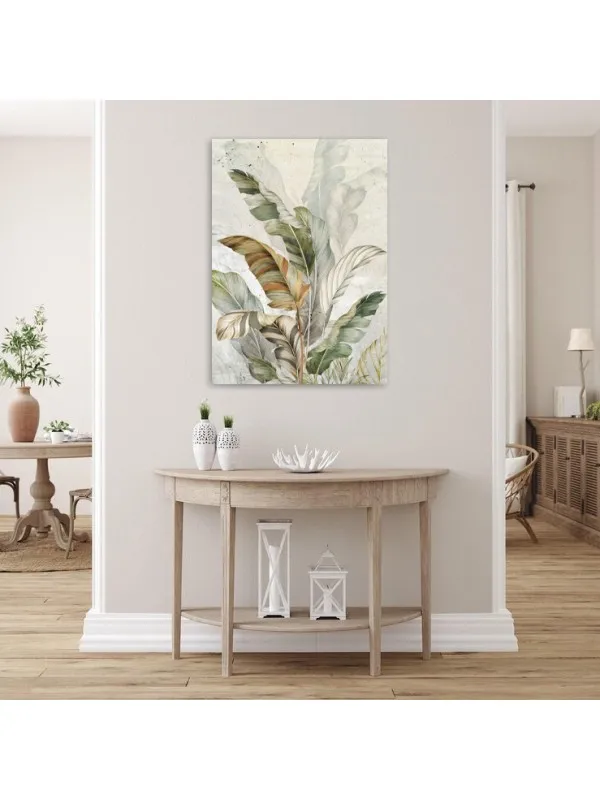 Tablou canvas Esența naturii – plante în acuarelă — imaginea 2