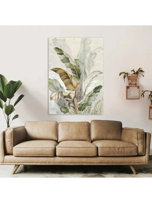 Tablou canvas Esența naturii – plante în acuarelă — imaginea 3