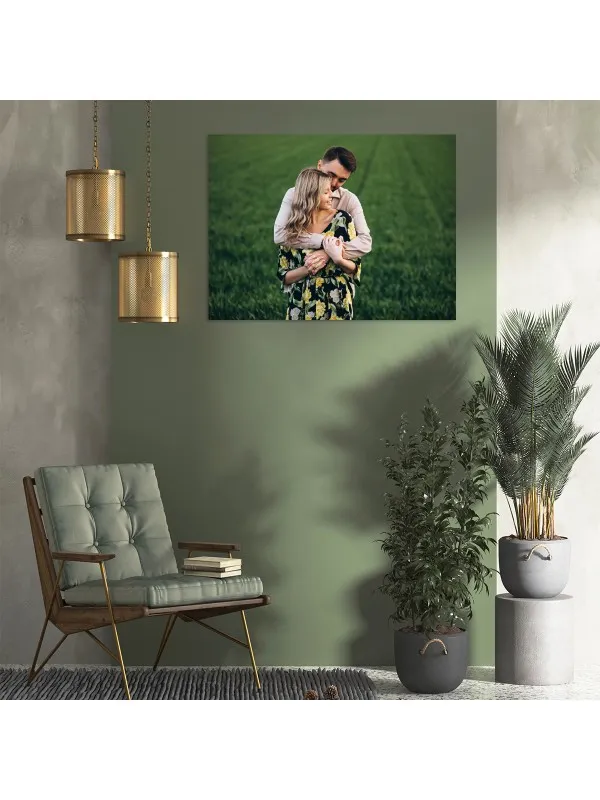 Tablou canvas personalizat cu poza ta – 40x30 cm (orizontal) — imaginea 3