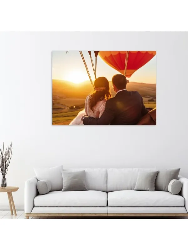 Tablou canvas personalizat cu poza ta – 70x50 cm (orizontal) — imaginea 2