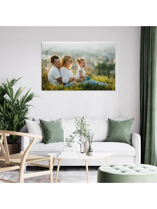 Tablou canvas personalizat cu poza familiei – 120x80 cm (orizontal) — imaginea 3