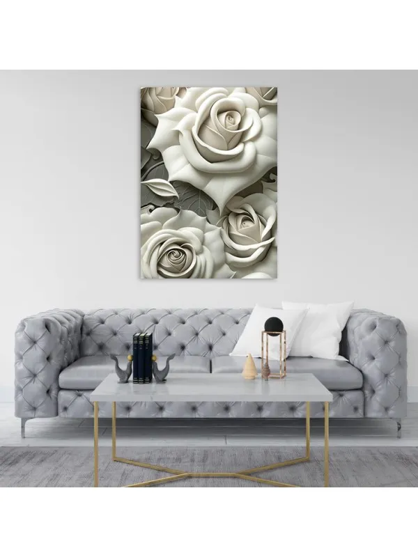 Tablou canvas Poveste florală – decor elegant de perete — imaginea 2