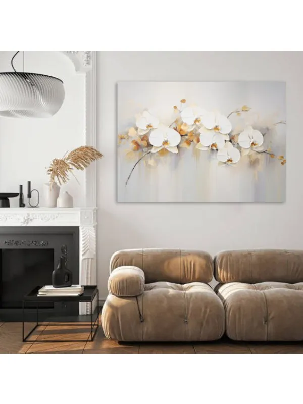 Tablou canvas Eleganța orhideei – decor floral rafinat — imaginea 3