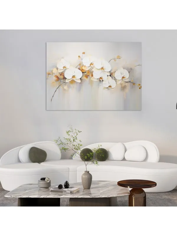 Tablou canvas Eleganța orhideei – decor floral rafinat — imaginea 4