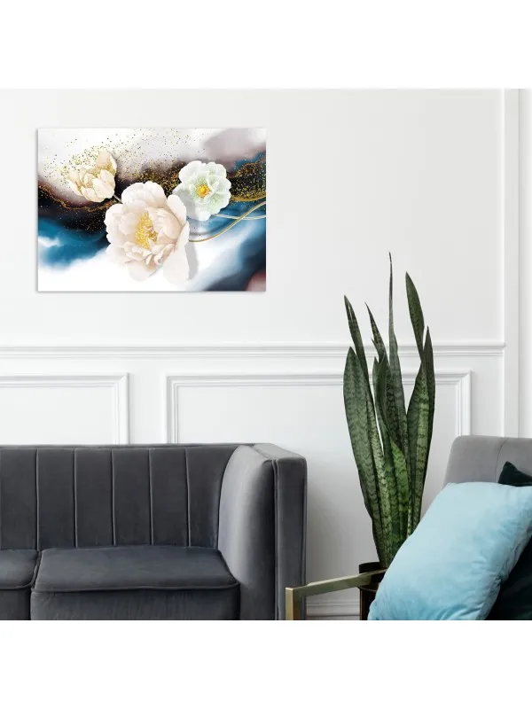 Tablou canvas Poem floral – decor elegant pentru locuință — imaginea 2