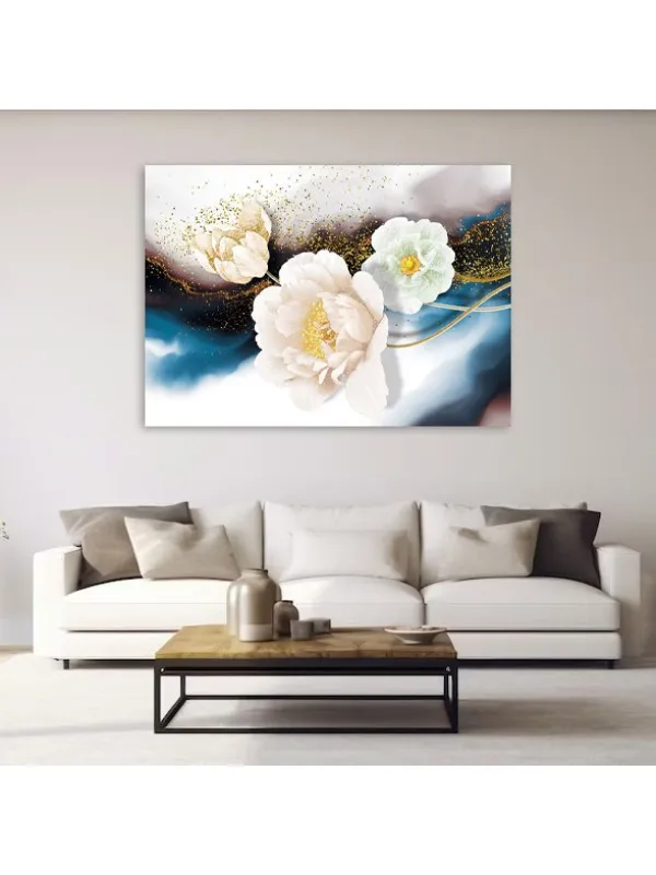 Tablou canvas Poem floral – decor elegant pentru locuință — imaginea 3