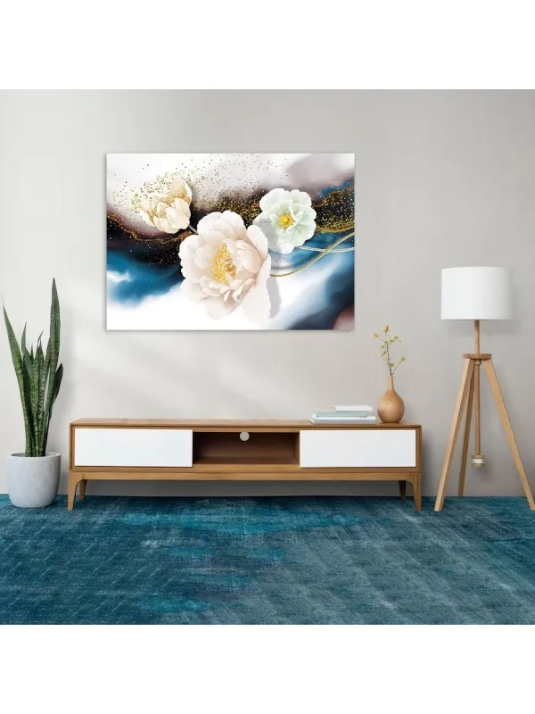 Tablou canvas Poem floral – decor elegant pentru locuință — imaginea 4