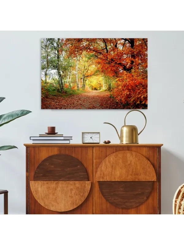 Tablou canvas Culorile timpului – peisaj decorativ — imaginea 4
