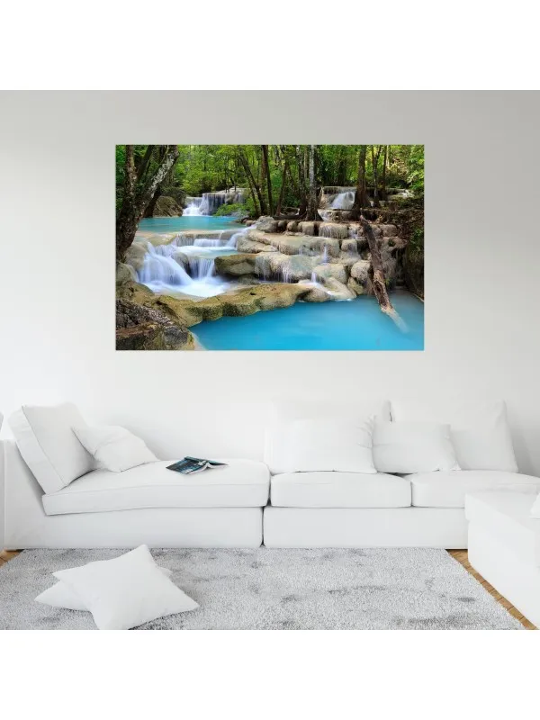 Tablou canvas Râul timpului – peisaj decorativ — imaginea 3