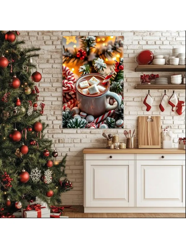 Tablou canvas Bezele și povești – decor de Crăciun — imaginea 3