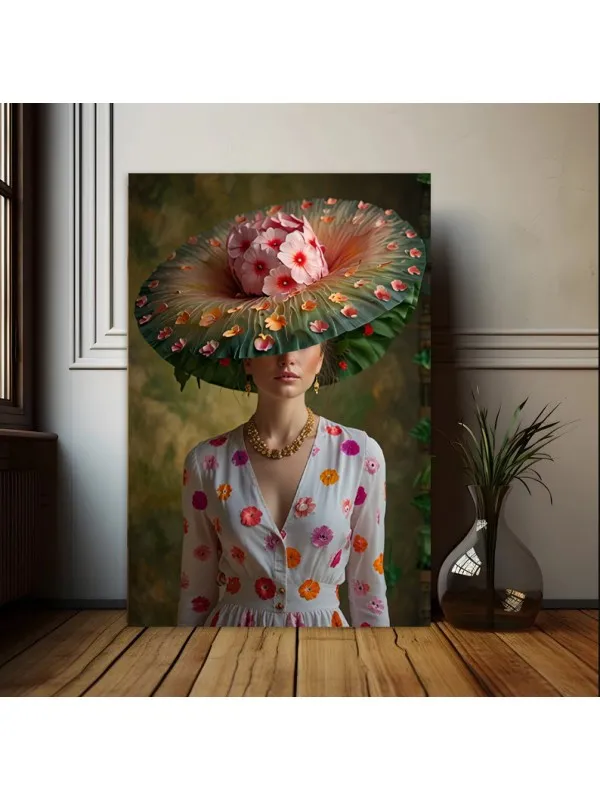 Tablou canvas Eleganță botanică – motive florale — imaginea 3