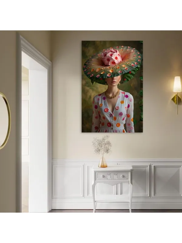 Tablou canvas Eleganță botanică – motive florale — imaginea 4