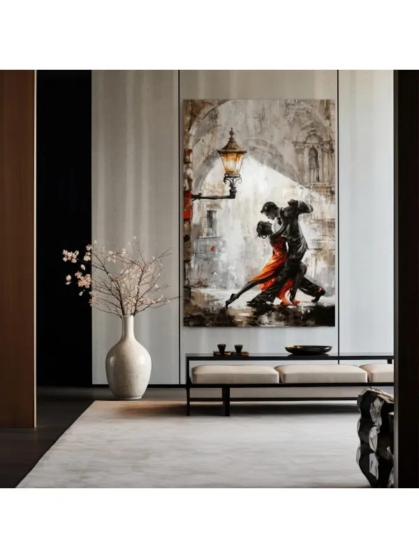 Tablou canvas Pași în lumină – artă decorativă — imaginea 3