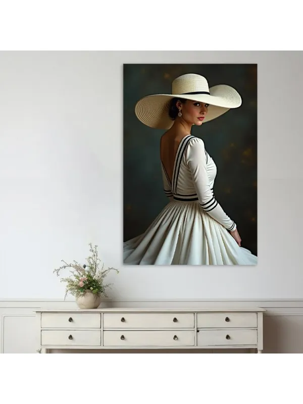Tablou canvas Marina – portret feminin — imaginea 2