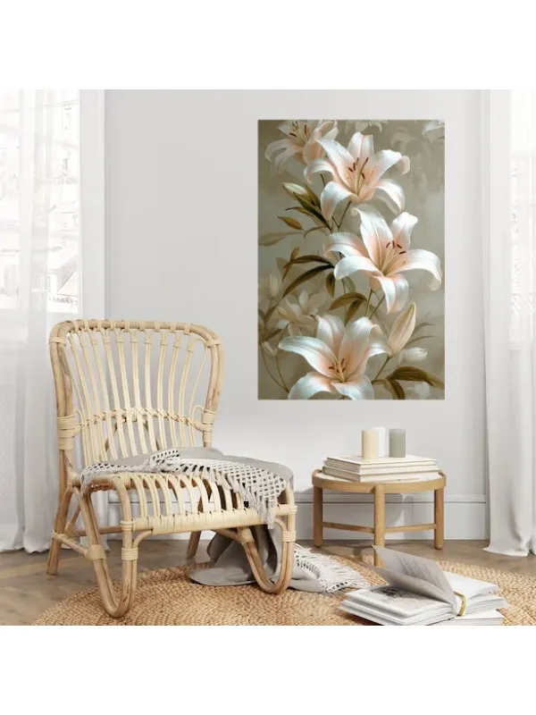 Tablou canvas Crini imperiali – decor floral — imaginea 4