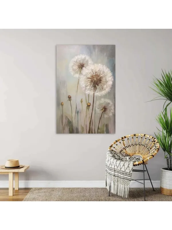 Tablou canvas Magia păpădiilor – decor floral — imaginea 2