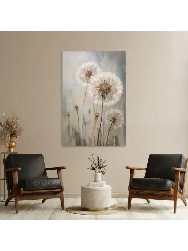 Tablou canvas Magia păpădiilor – decor floral — imaginea 3