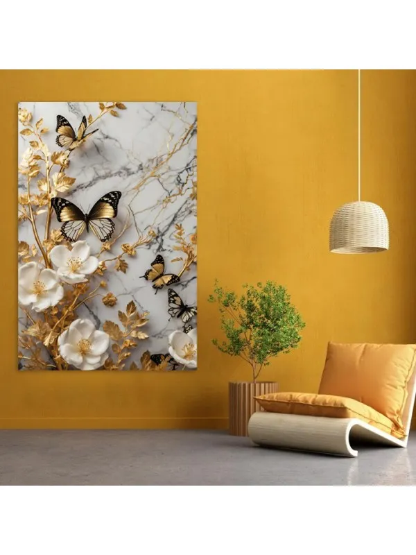 Tablou canvas Zbor floral – decor pentru casă și birou — imaginea 2