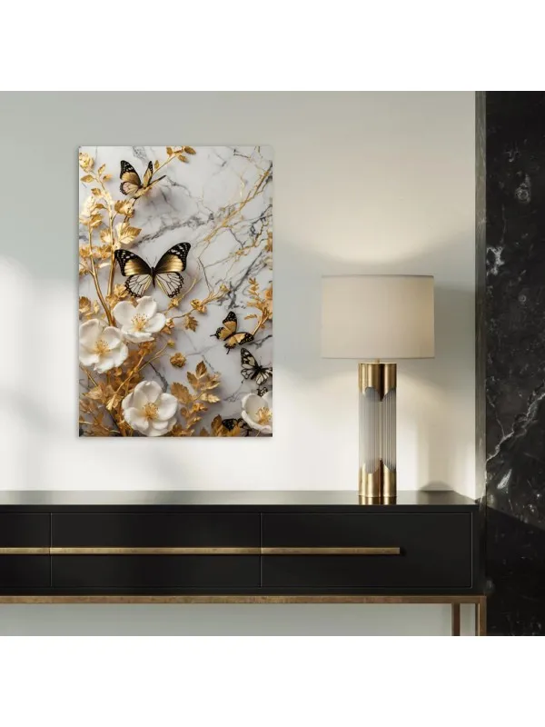 Tablou canvas Zbor floral – decor pentru casă și birou — imaginea 3