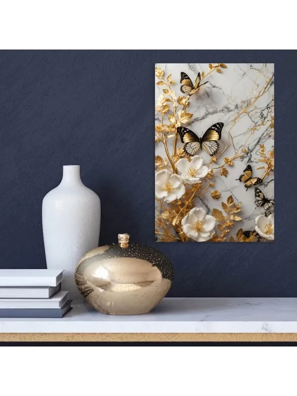 Tablou canvas Zbor floral – decor pentru casă și birou — imaginea 4