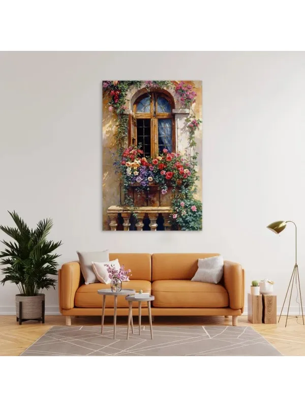 Tablou canvas Flori de zori – decor pentru casă și birou — imaginea 2