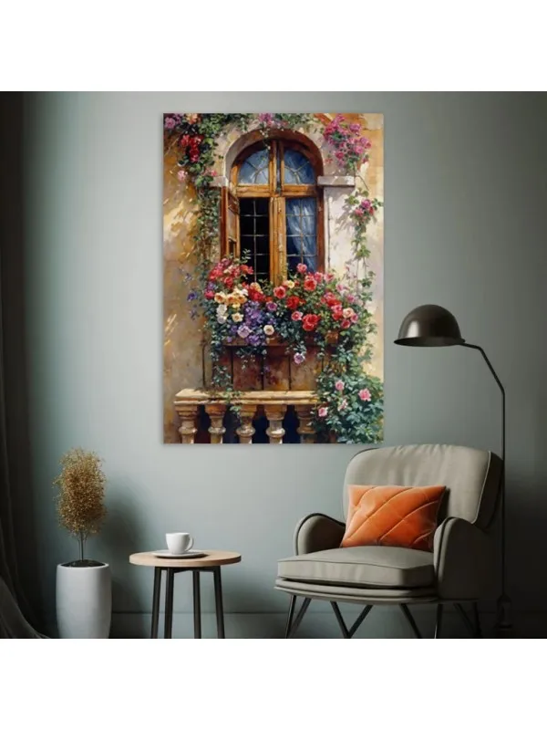 Tablou canvas Flori de zori – decor pentru casă și birou — imaginea 4