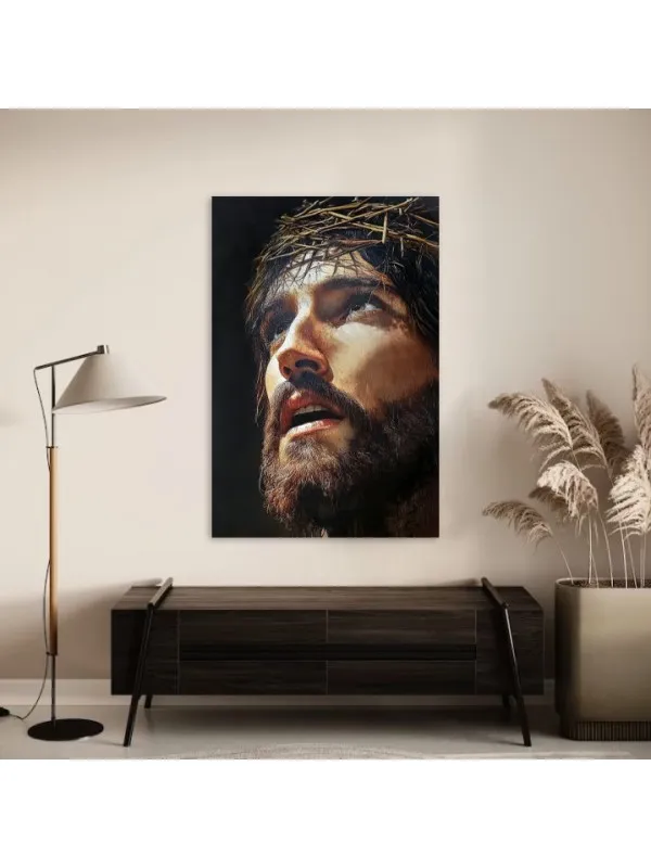 Tablou canvas Coroana suferinței – Iisus Hristos — imaginea 2