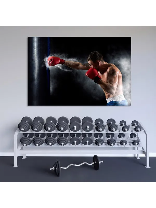 Tablou canvas Boxer – decor de perete — imaginea 2