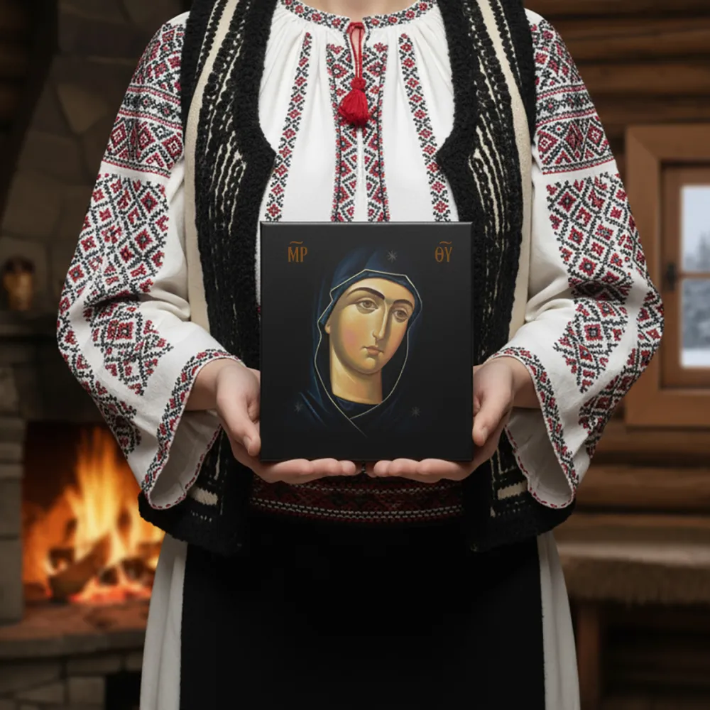 Icoana Maicii Domnului Agiosoritissa — imaginea 3