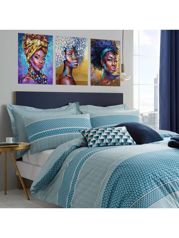 Set tablouri canvas Femei africane – portrete decorative — imaginea 2