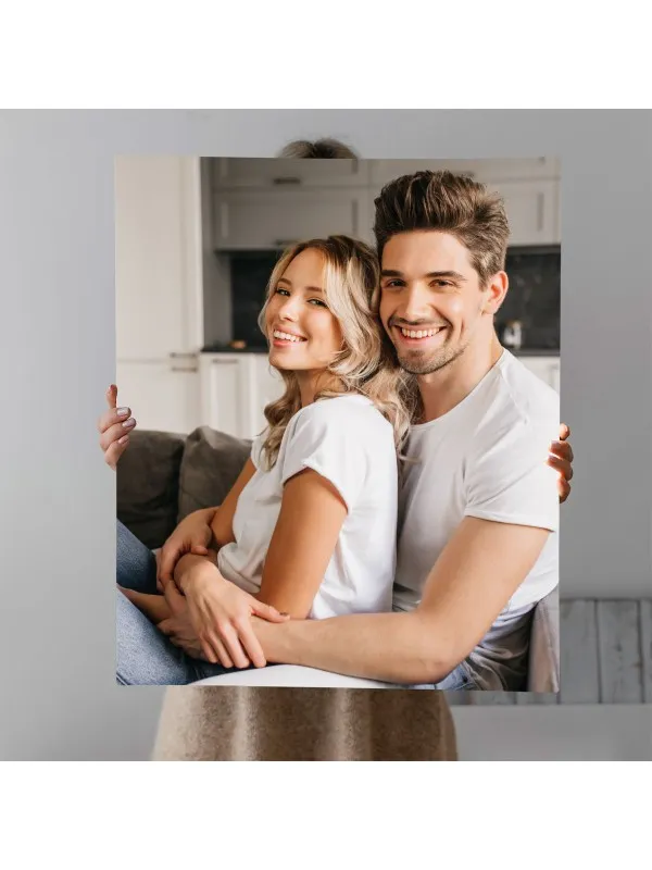 Tablou canvas personalizat cu poza ta – format pătrat — imaginea 3