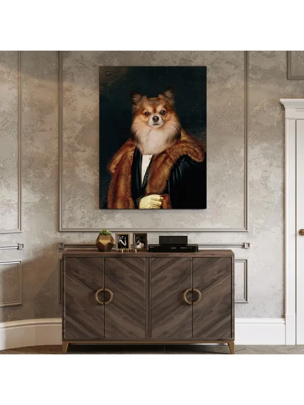 Tablou personalizat cu animalul tău – portret în haină de blană — imaginea 3