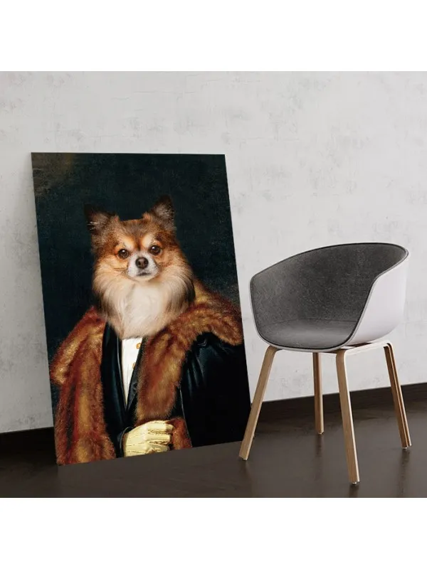 Tablou personalizat cu animalul tău – portret în haină de blană — imaginea 4
