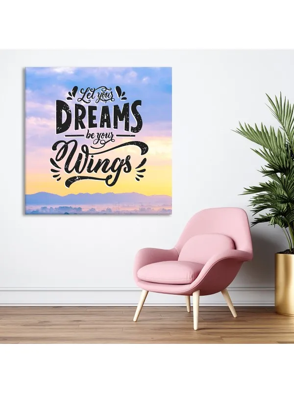 Tablou canvas Dreams – mesaj motivațional — imaginea 2