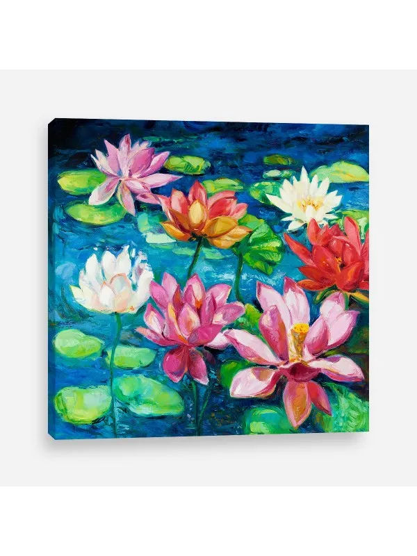 Tablou canvas Crin de apă – decor floral
