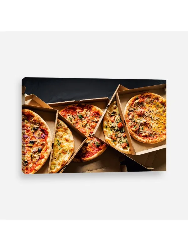 Tablou canvas Pizza – decor pentru bucătărie