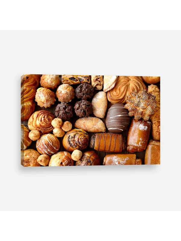Tablou canvas Produse de patiserie III – decor pentru bucătărie