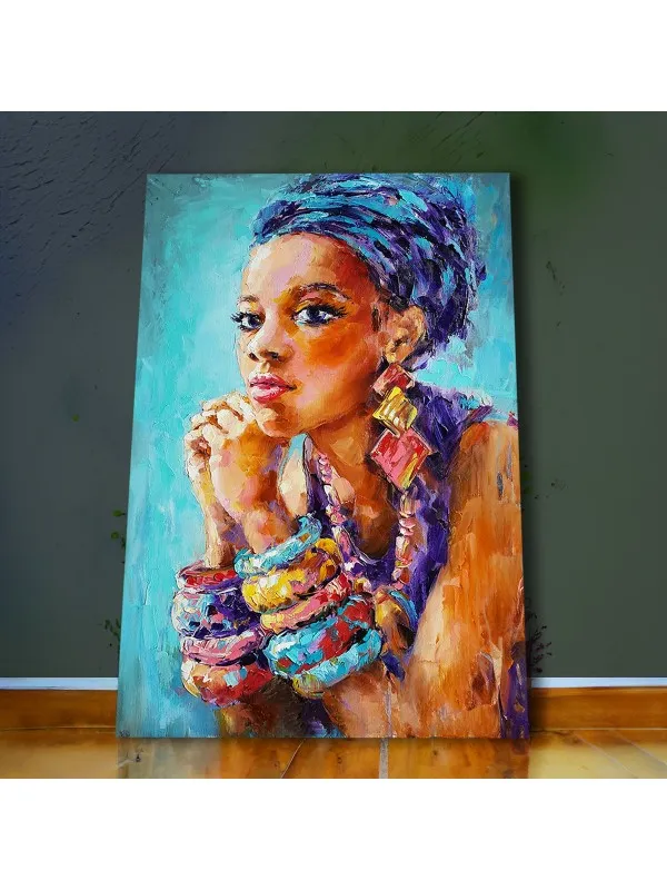 Tablou canvas Zihla – portret de femeie africană