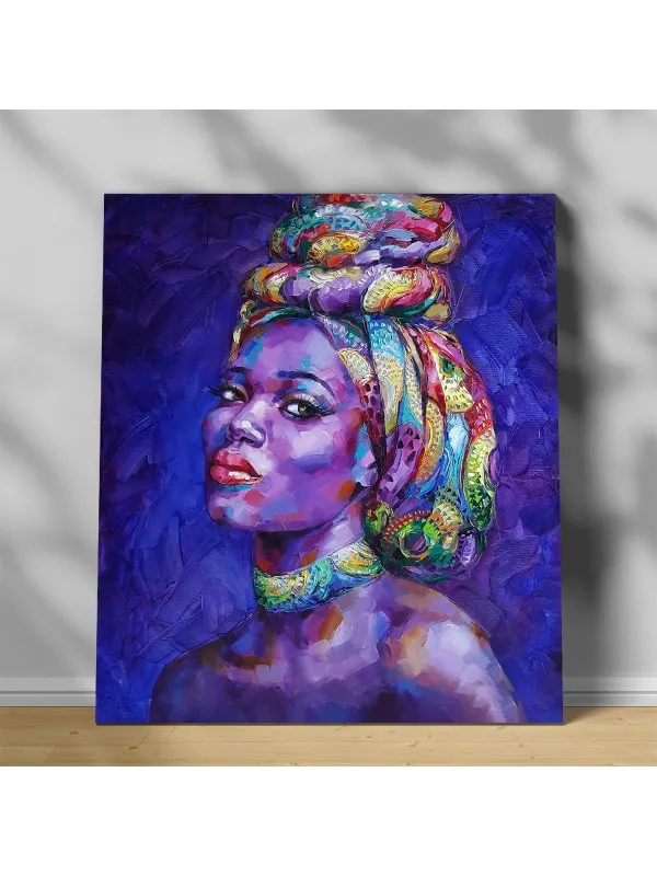 Tablou canvas Taraji – portret de femeie africană