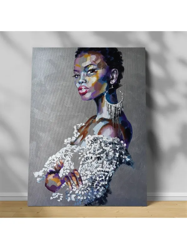 Tablou canvas Nandipha – portret de femeie africană