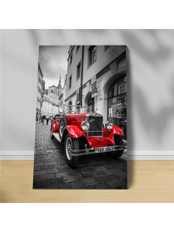 Tablou canvas Mașină de epocă – decor pentru pasionații de automobile