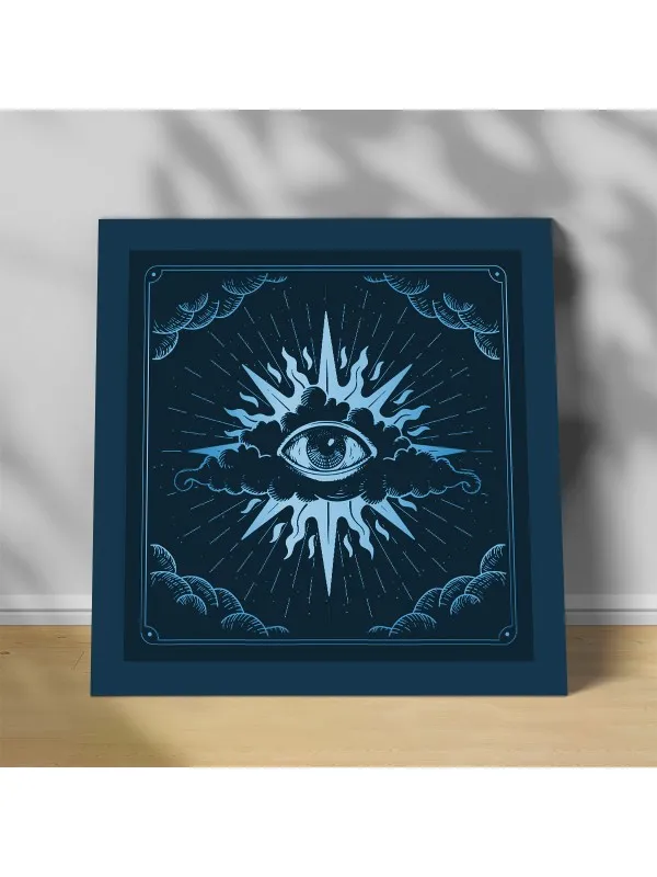 Tablou canvas Ochiul turcesc – amuletă tradițională